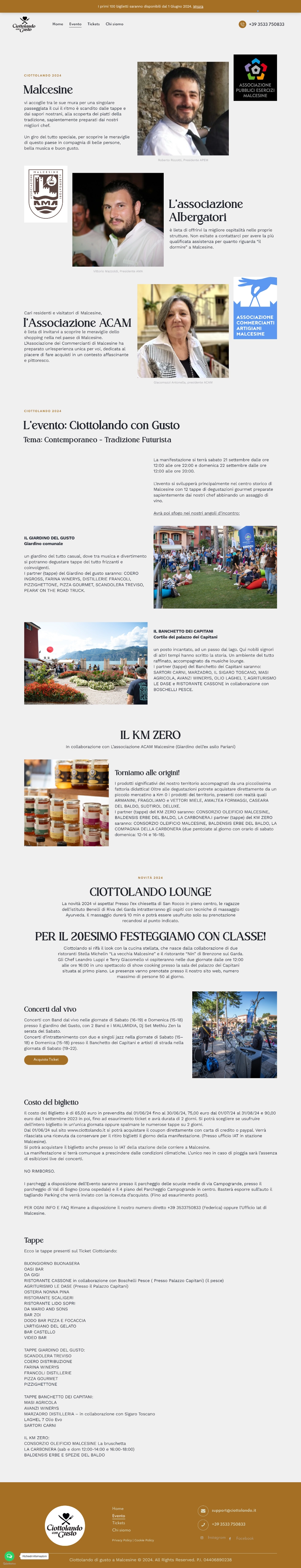 Design e identità visiva del progetto — Ciottolando, sito realizzato da Simone Serra