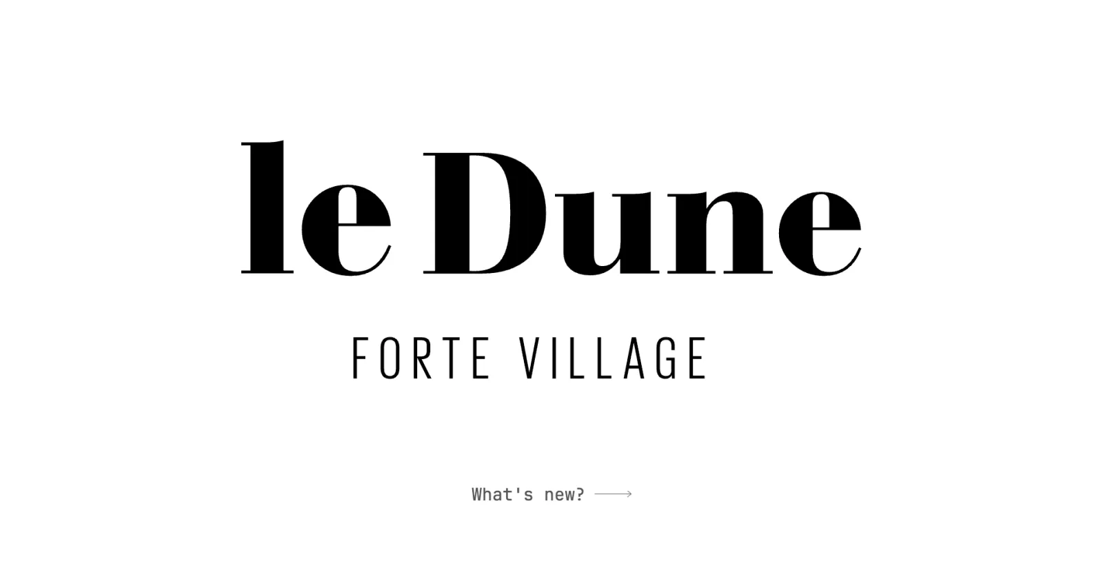 Sito 3D del Bar Dune, Forte Village, con il mare di Santa Margherita di Pula al tramonto