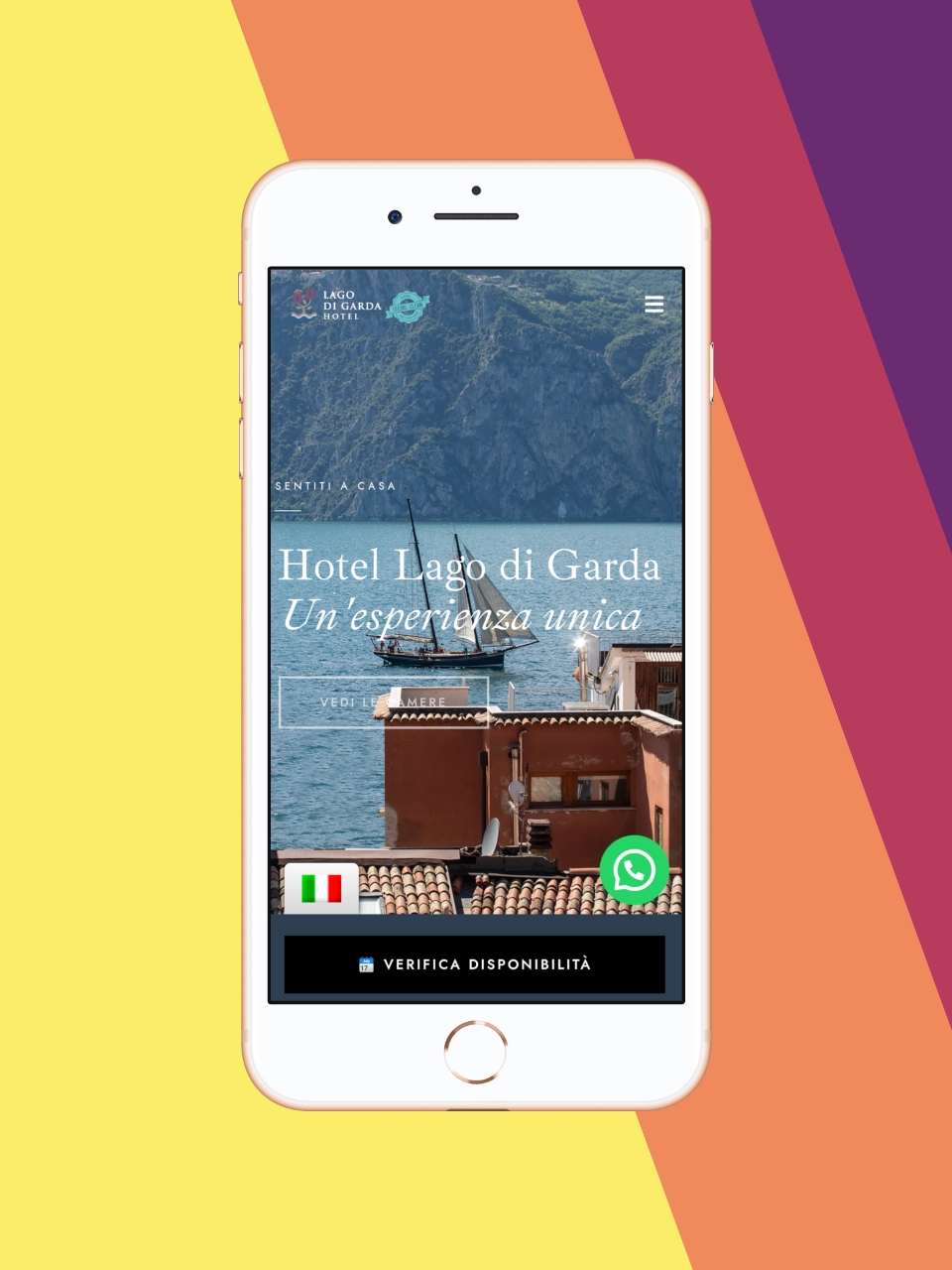 Hotel Lago di Garda — sito realizzato da Simone Serra