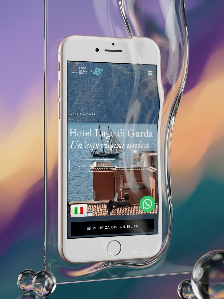 Ottimizzazione SEO e velocità di caricamento — Hotel Lago di Garda, sito realizzato da Simone Serra