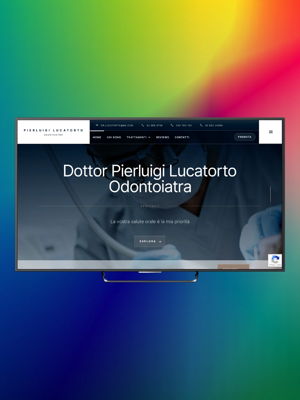 Pierluigi Lucatorto — sito realizzato da Simone Serra