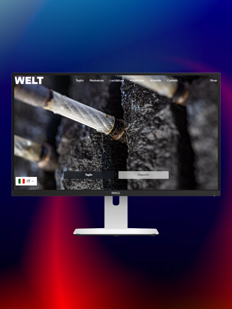 Welt Graniti — sito realizzato da Simone Serra